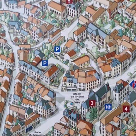 Chambre Meublee A Louer Pouzauges Kültér fotó